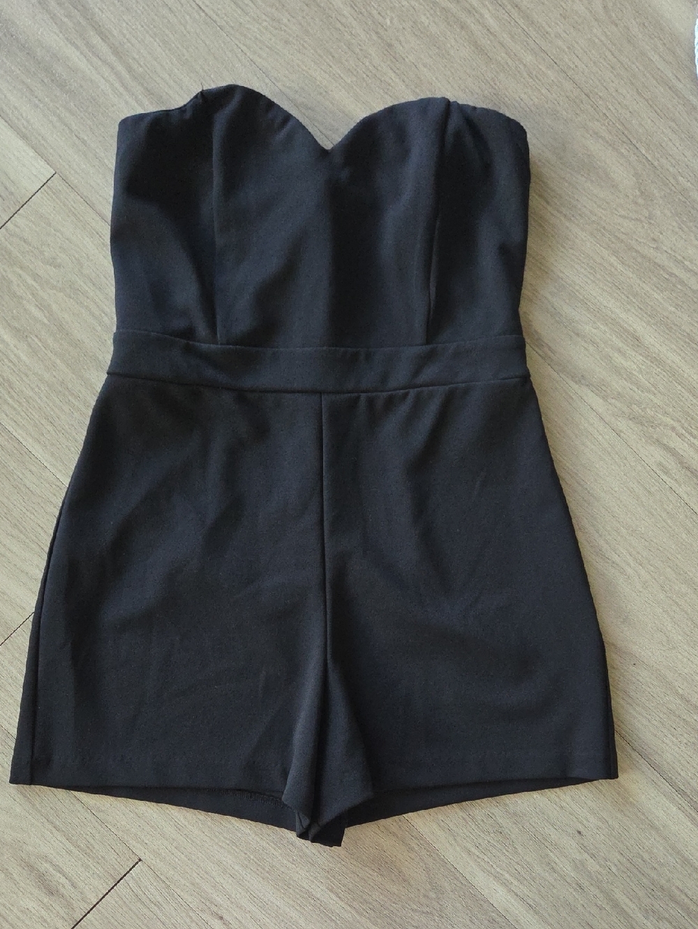 Express Sweetheart Bandeau Romper In Black. Size 4! 🖤